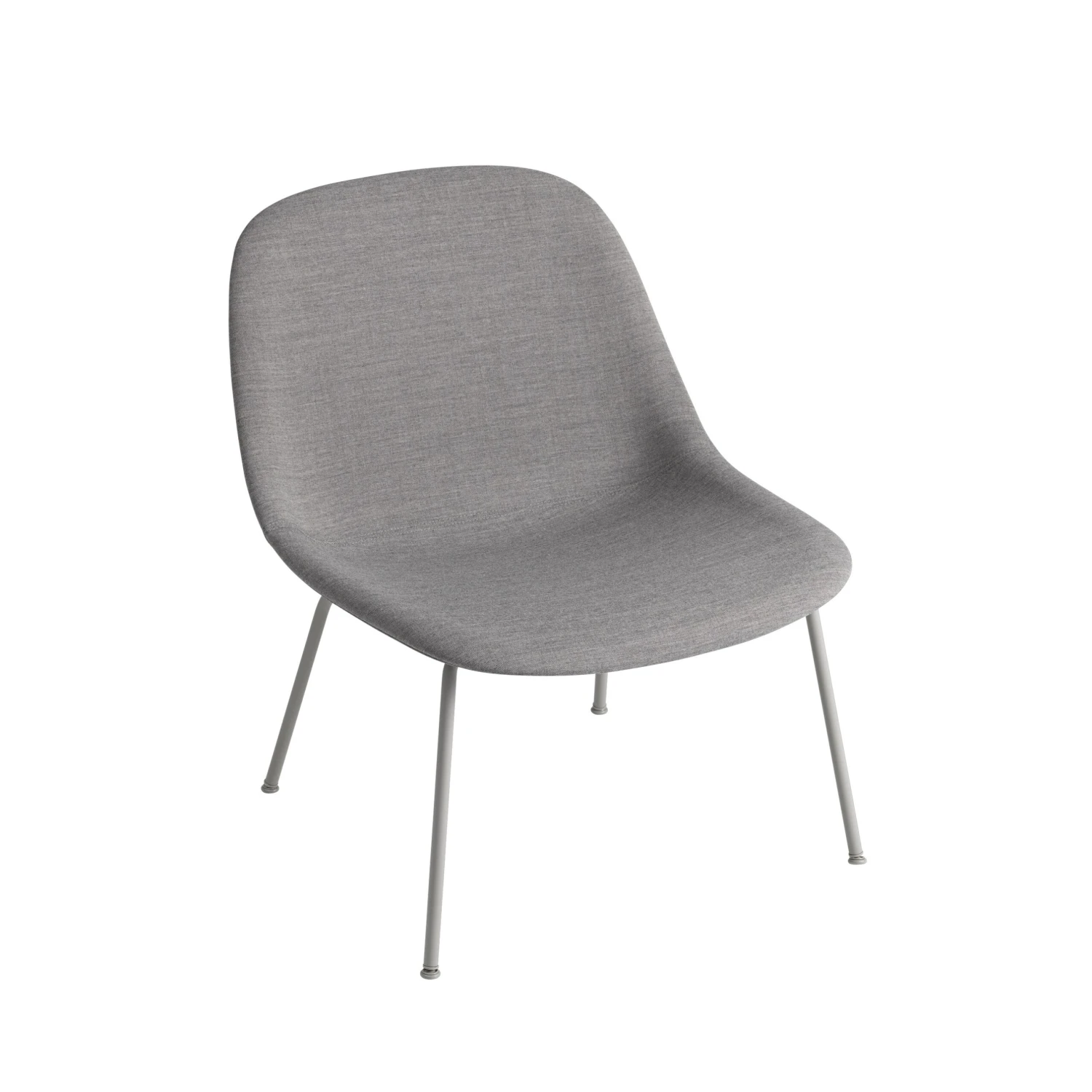 Muuto Fiber Lounge Nojatuoli Teräsjaloilla
