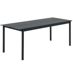 Muuto Linear Steel Table Teräspöytä 200 Cm