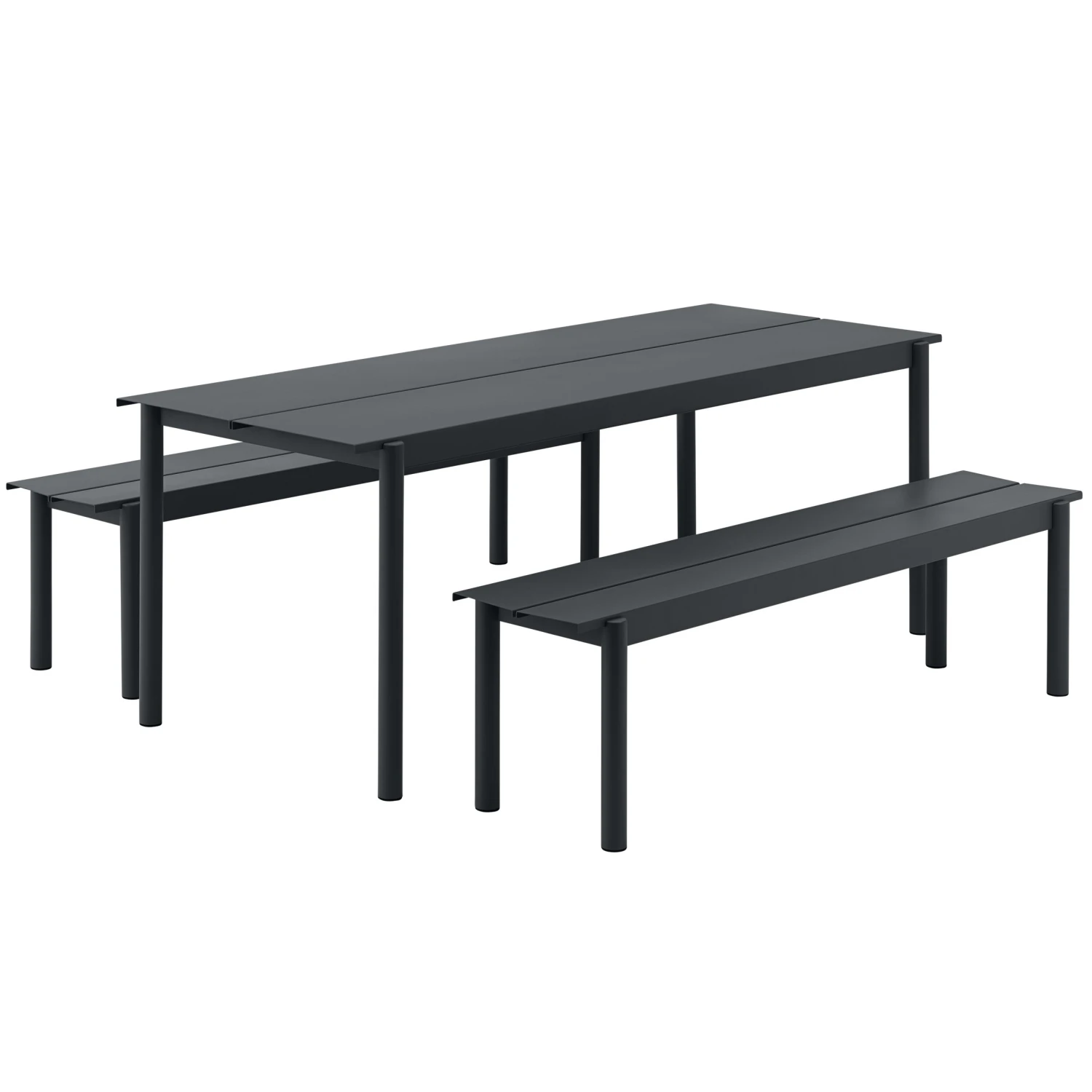 Muuto Linear Steel Table Teräspöytä 200 Cm - Image 2