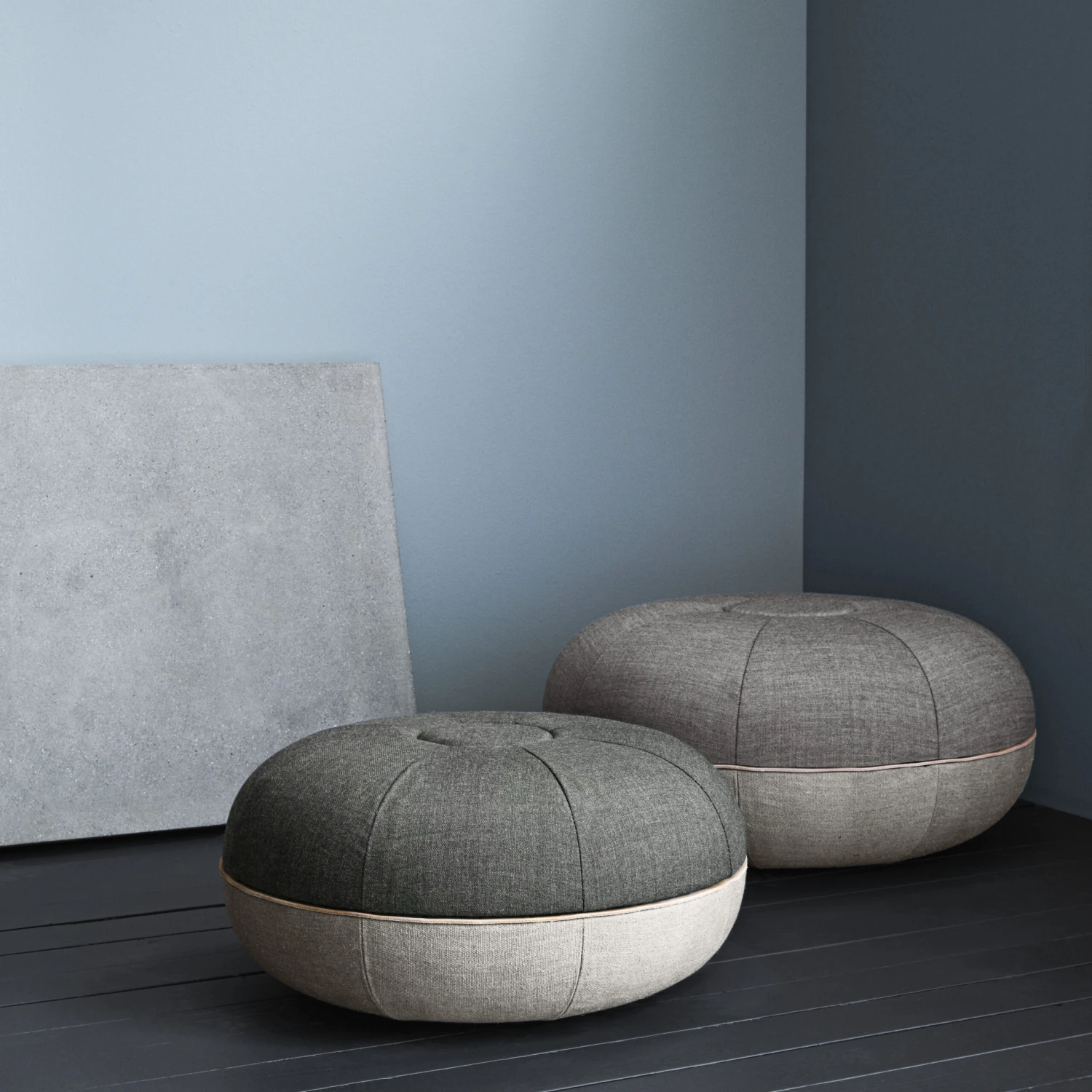 Fritz Hansen Pouf-istuintyyny, Suuri - Image 3