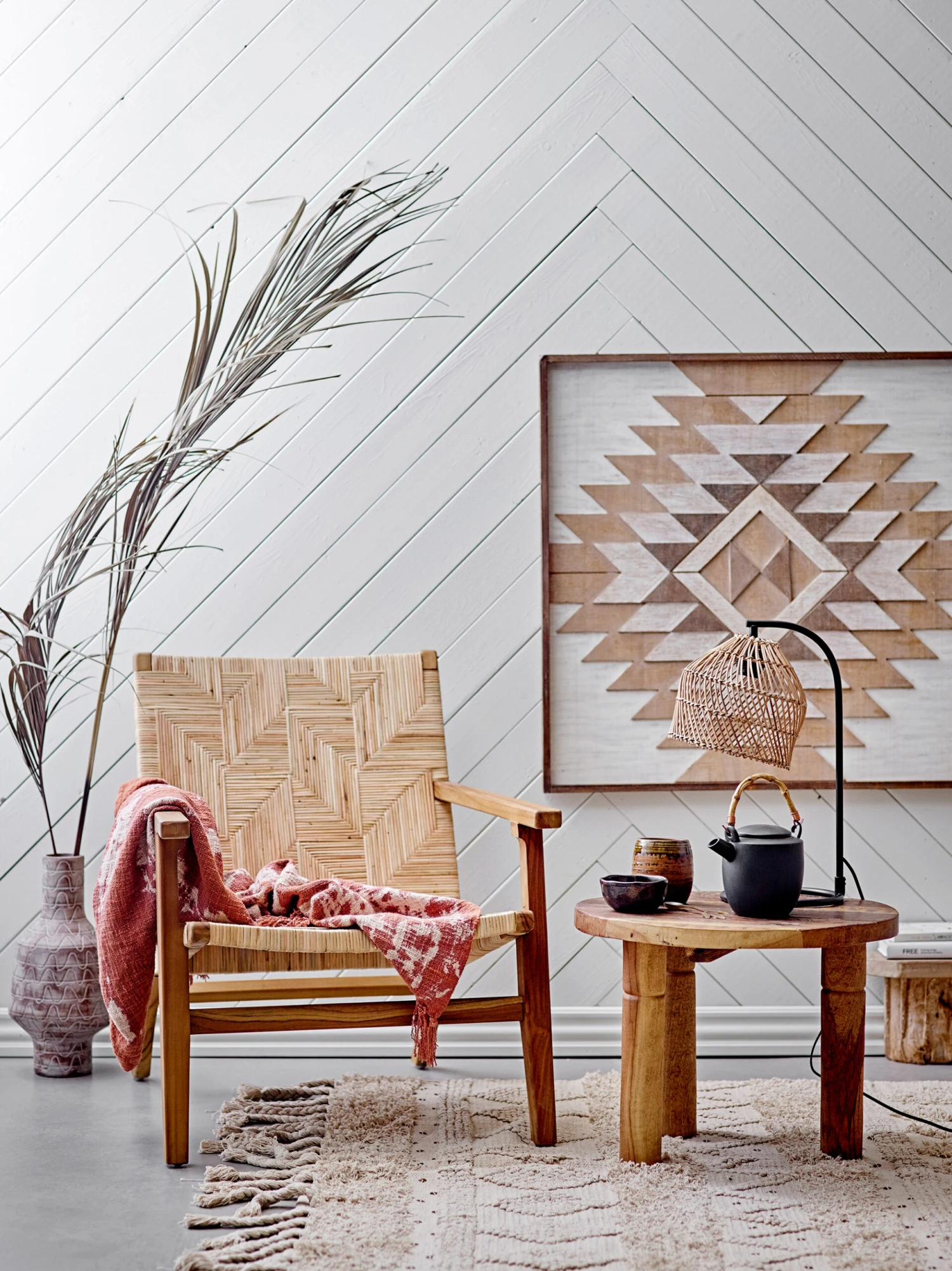 Bloomingville Mills Loungetuoli Rottinkia - Image 8