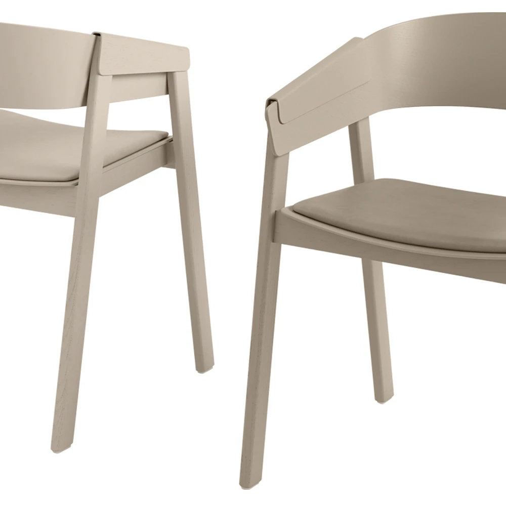 Muuto Cover Nojatuoli Verhoiltu Istuinosa - Image 3