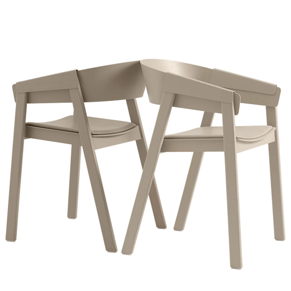 Muuto Cover Nojatuoli Verhoiltu Istuinosa - Image 2