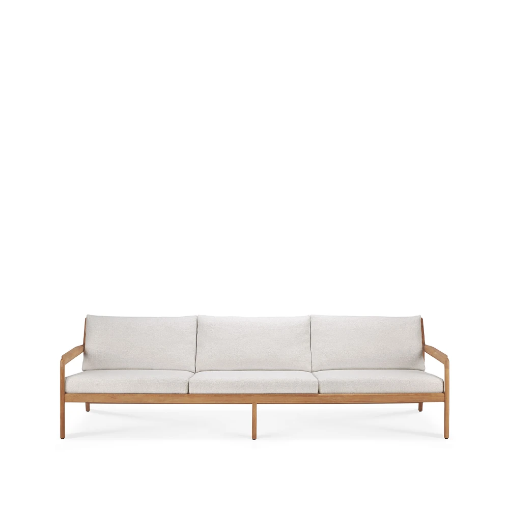 Jack Outdoor -sohva 3-istuttava Tiikki