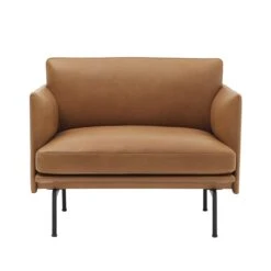 Muuto Outline Nojatuoli Nahka