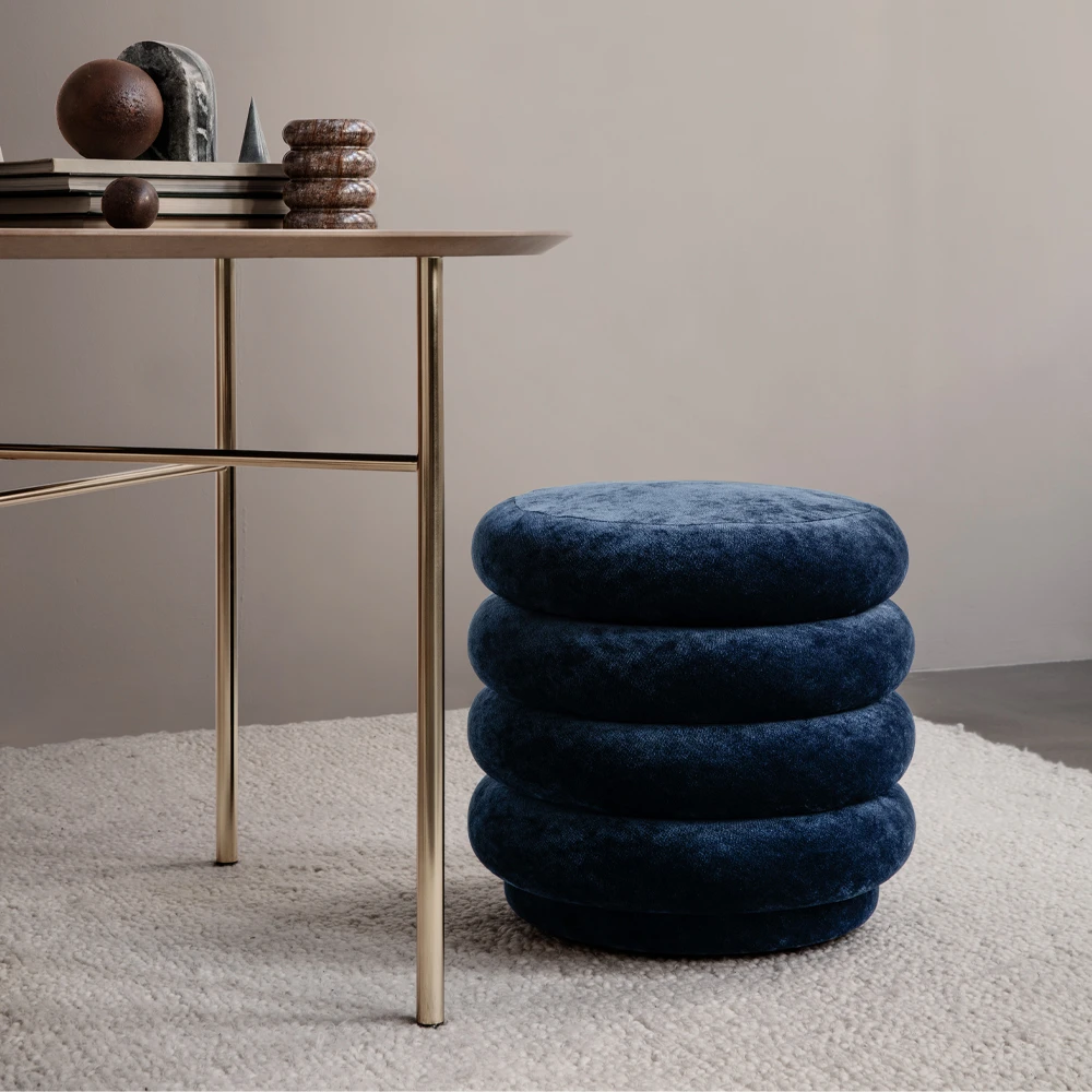 Ferm LIVING Pouf Round -istuinrahi - Image 2